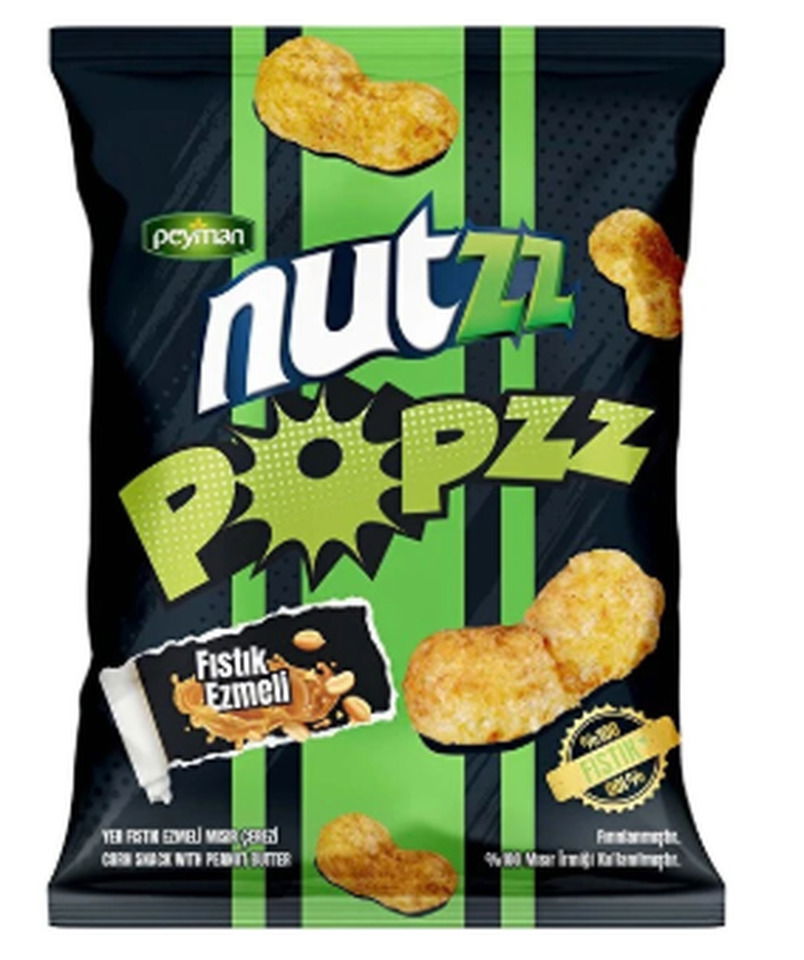 PEYMAN NUTZZ POPZZ MISIR ÇEREZİ 90GR-FISTIK EZMELİ